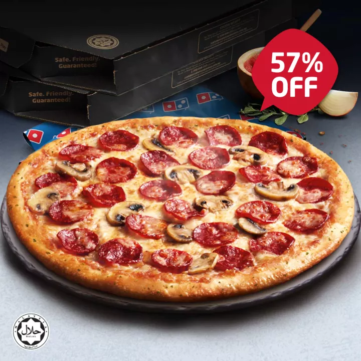 Image for 1 Extra Large Pizza Ala Carte F&B eCoupon (Takeaway & Delivery Via App/Website)