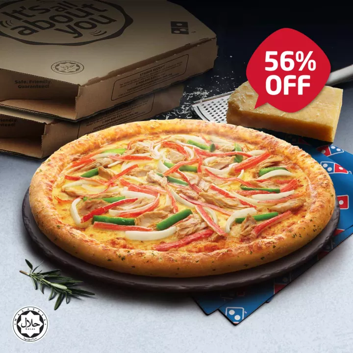 Image for 1 Large Pizza Ala Carte F&B eCoupon (Takeaway Via App/Website)