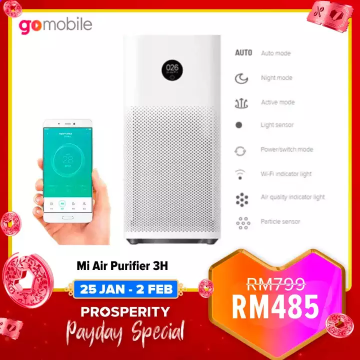 Image for Xiaomi Mi Smart Air Purifier Image for Xiaomi Mi Smart Air Purifier