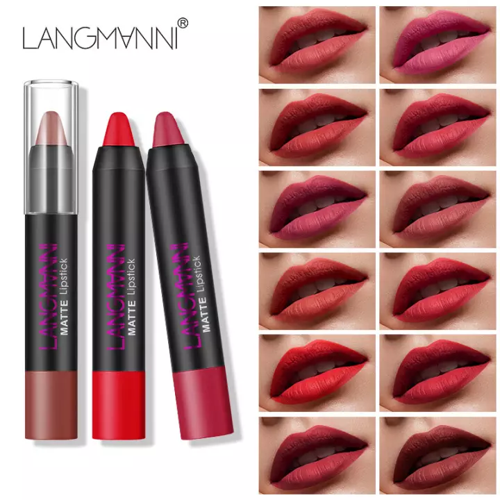 Image for 90% off | 12 Colors Velvet Matte Lip Pencil Image for 90% off | 12 Colors Velvet Matte Lip Pencil