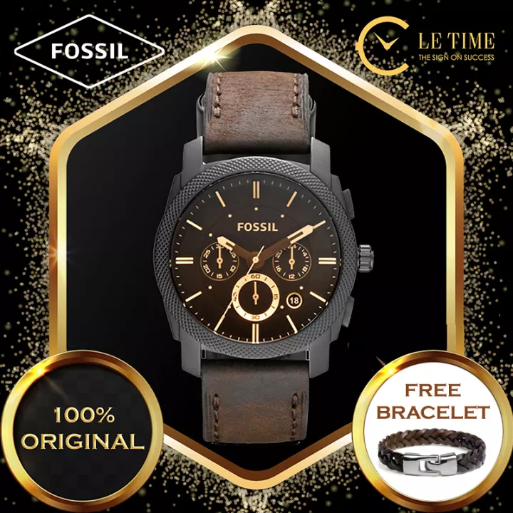 Image for Fossil Machine Chronograph Mens Watch + RM50 Store Voucher